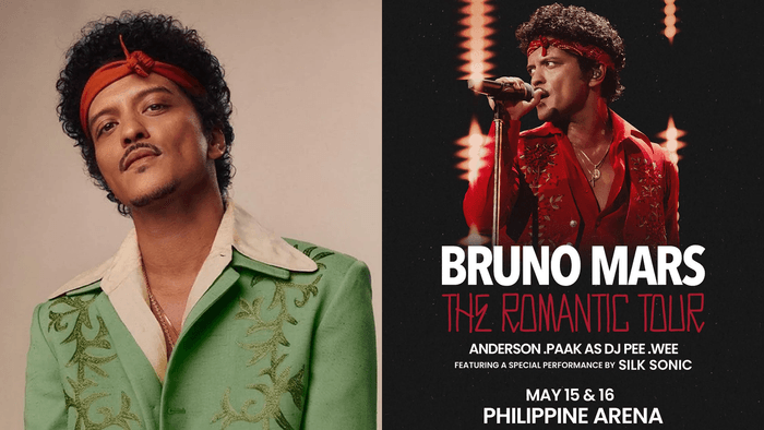 Bruno Mars coming home for a 2-night concert in Bulacan in 2027